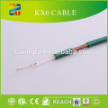 Cable siamés del cable coaxial del poder de China Kx6 +